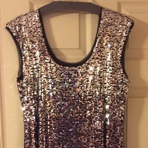 White House Black Market sequins dress never worn